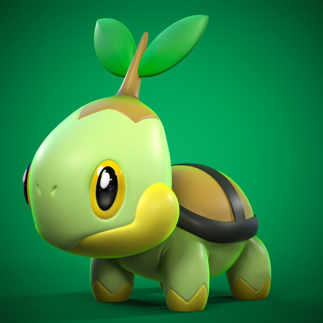 Ydeval - #387 Turtwig