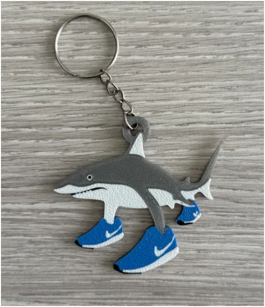 Trallallero Trallalà Keychain - Meme Brain Rot