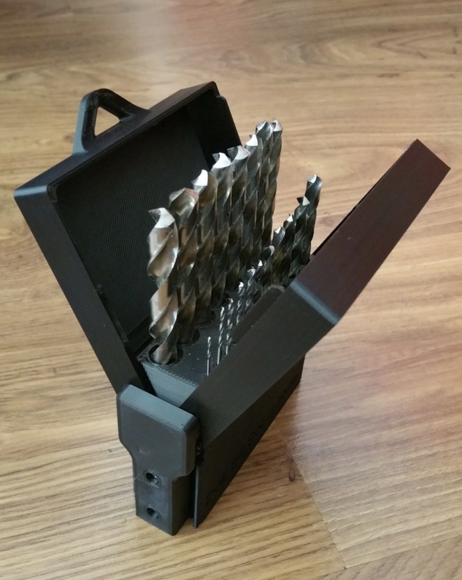 Drill Bit Set Box - Case - 1-10mm