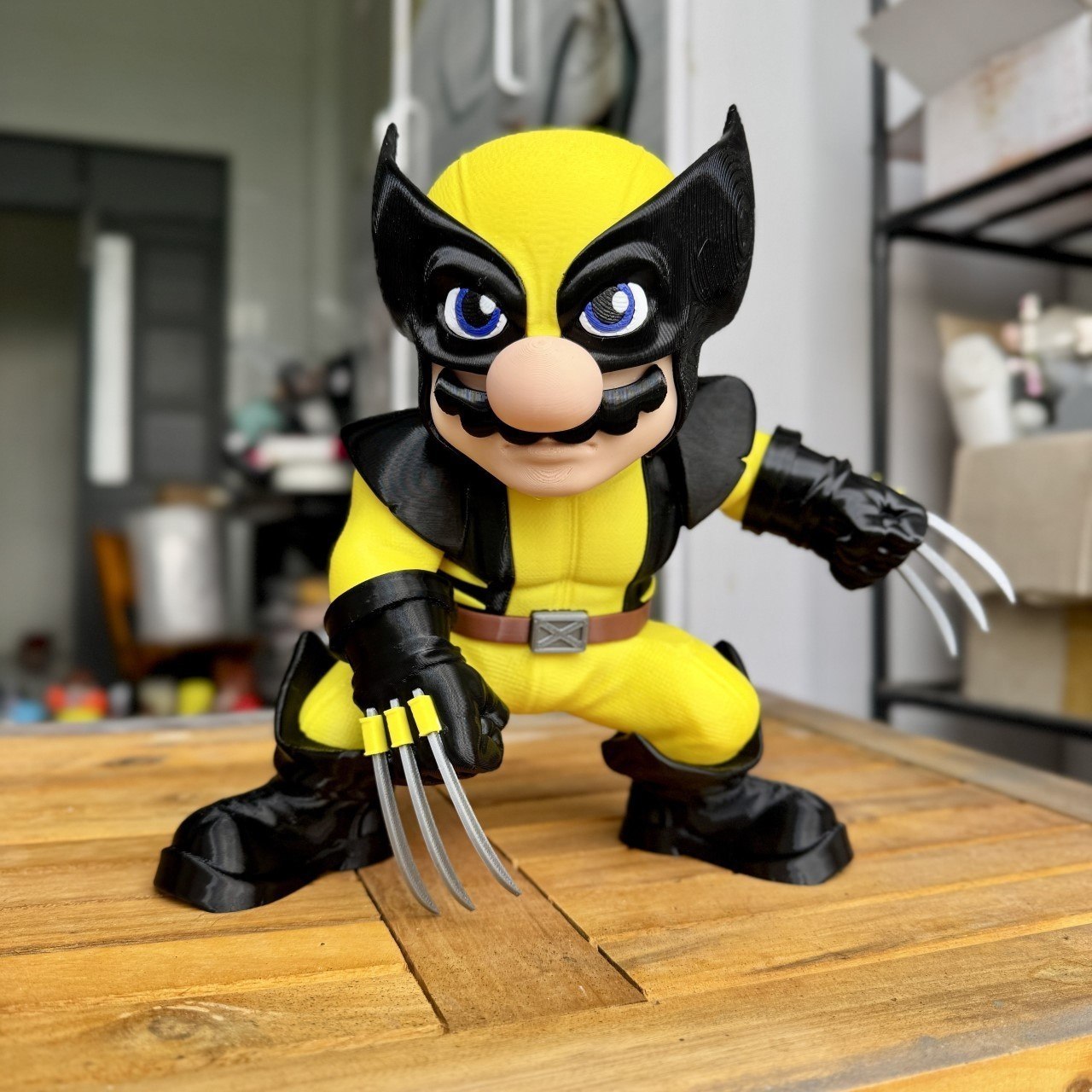 Mario Wolverine