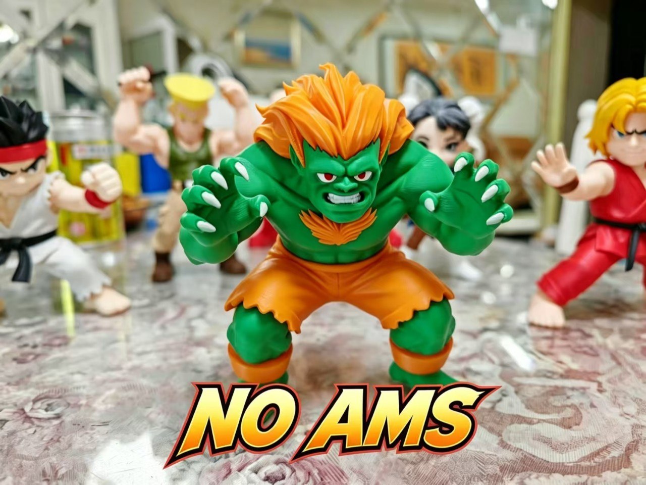 Street Fighter Chibi Blanka 17,5cm