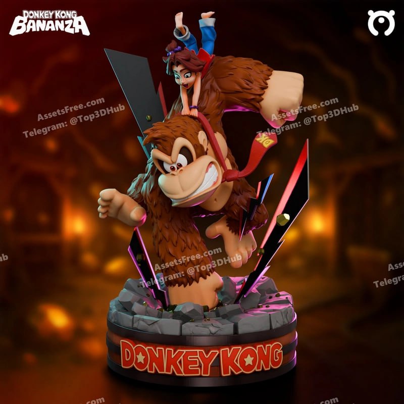 Gom3D - Donkey Kong Babanza