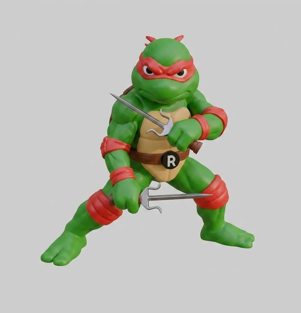 TMNT Tartaruga Ninja – Raphael