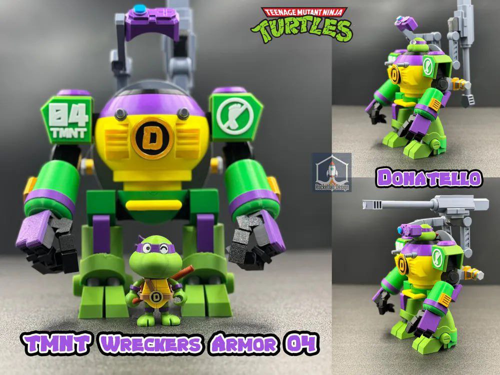 TMNT Wreckers Armor 04 - Donatello