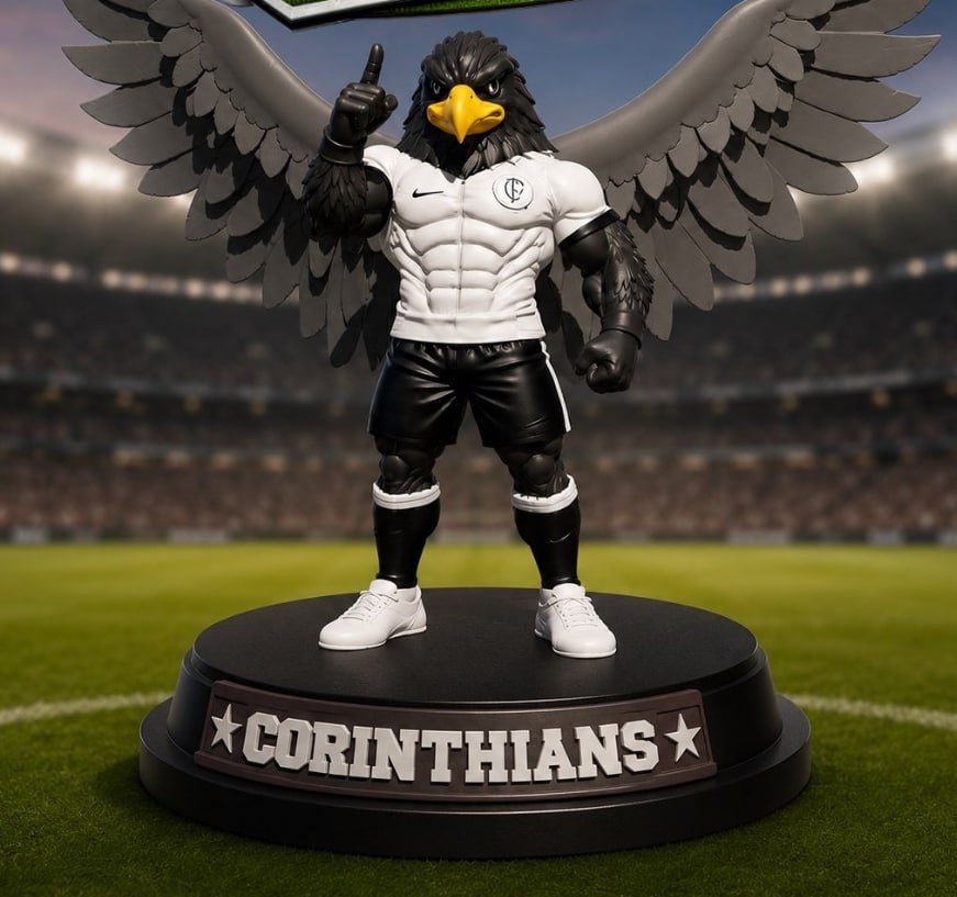 Mascote Corinthians Atualizado