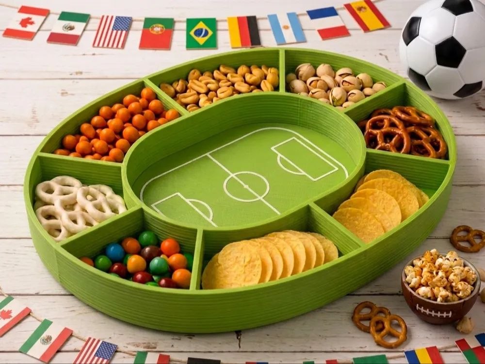 The Snack Arena - Ultimate Football Stadium Platter