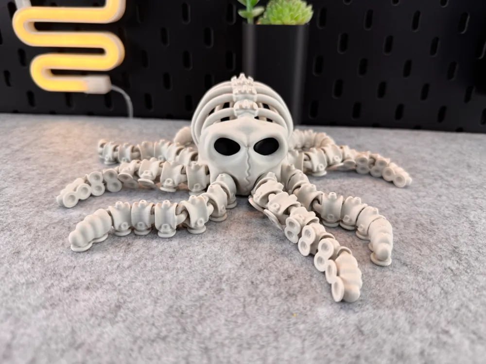 Articulated Skeleton Octopus