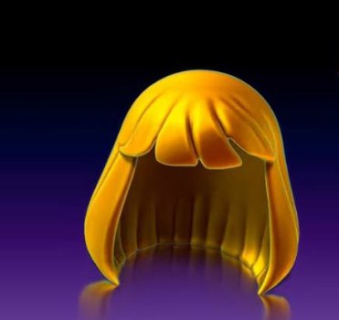 Hex3D He-Man PrinceAdam Wig