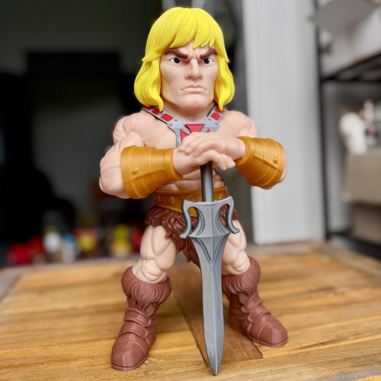 He Man Fan Art No Ams Multiparts 3mf