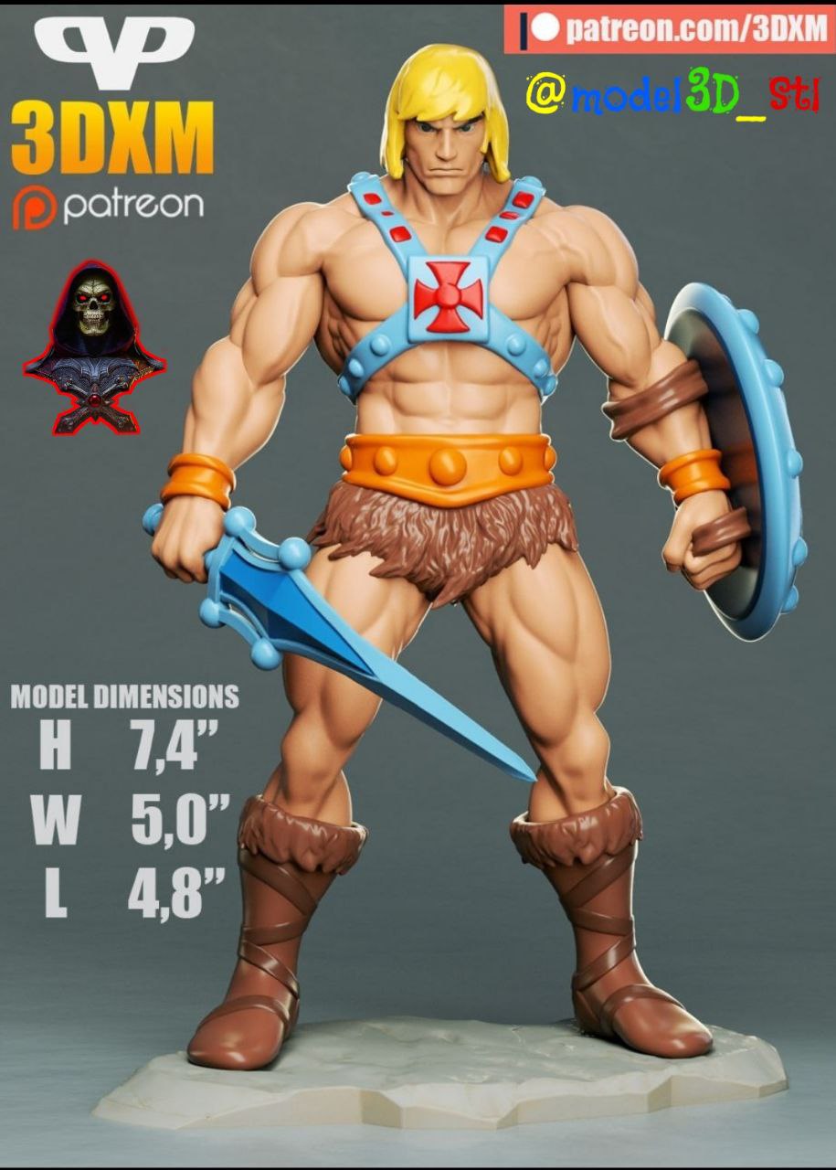 3DXM - He-Man