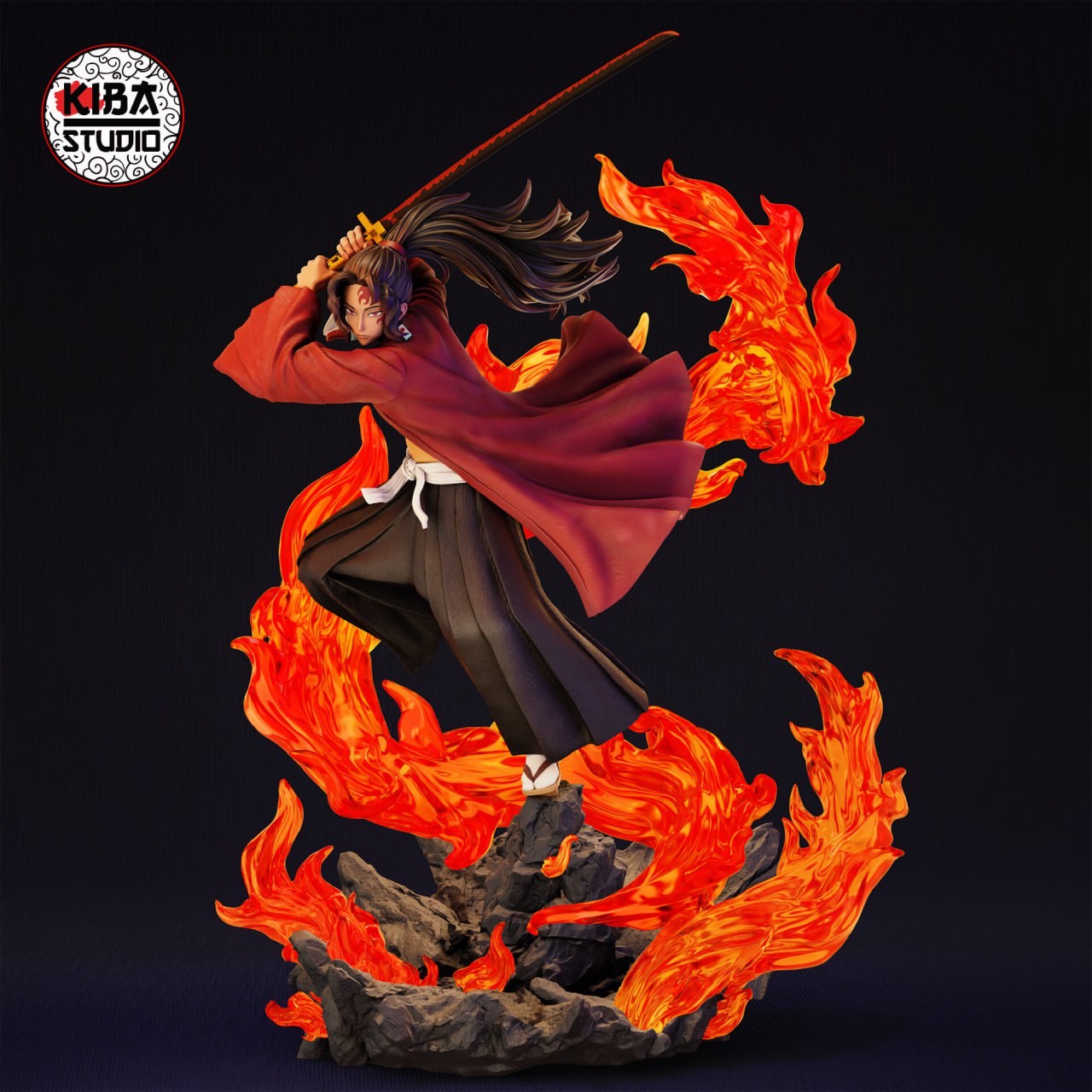 Yoriichi Tsugikuni Demon Slayer Kiba Studio