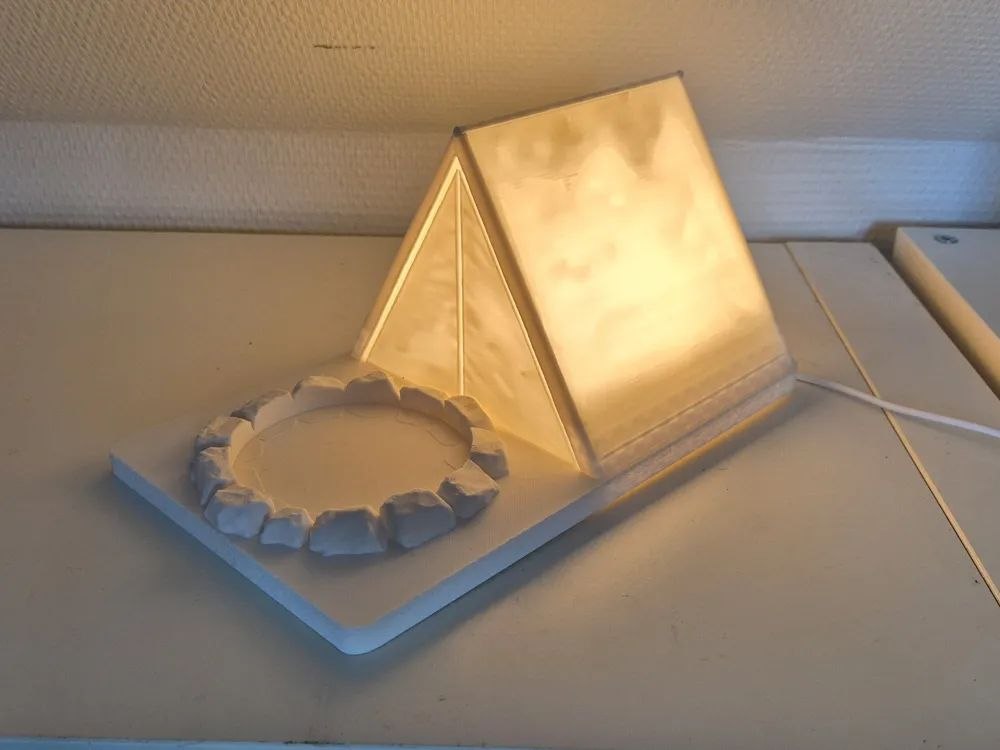 Tent Book Barn Lampv4