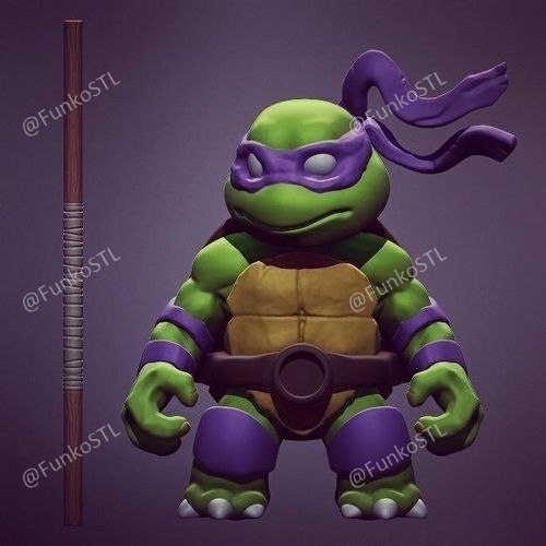 Fabioschizzo ChibiMutantNinjaTurtles Don