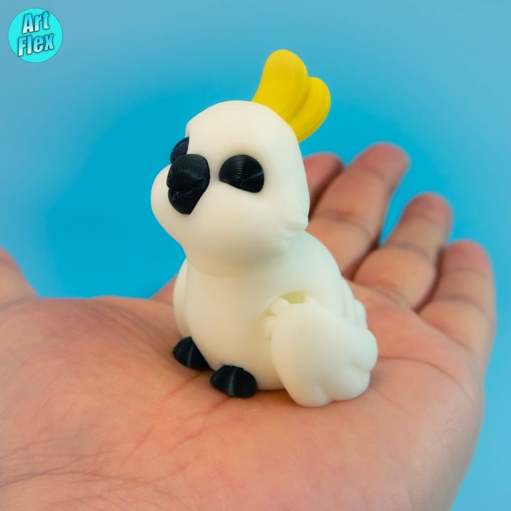 ArtFlex CrestedCockatoo