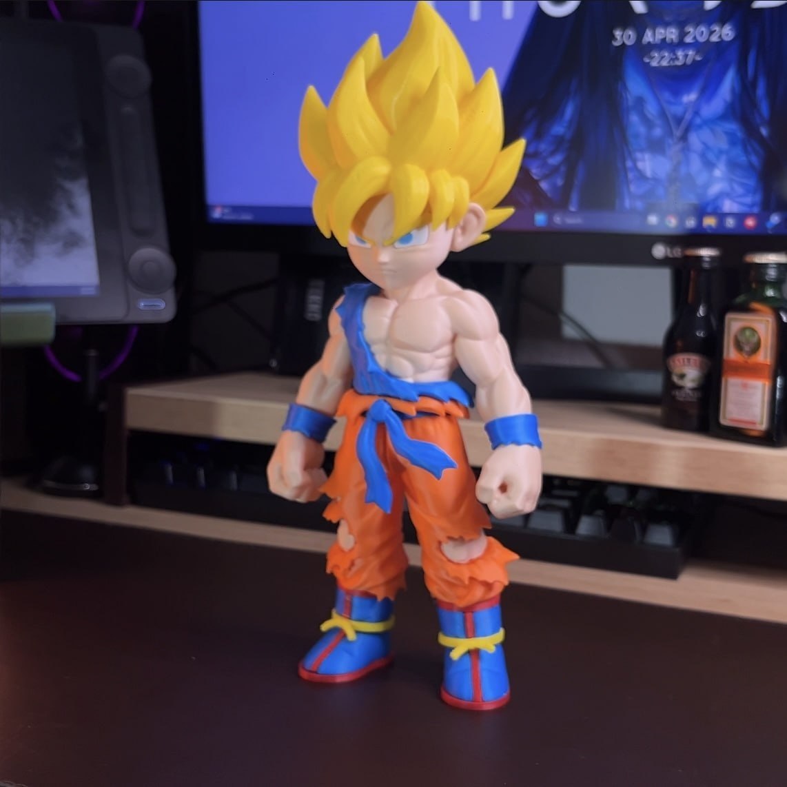 Goku Ssj Fan Art (No Ams-Multipart) Dragon Ball