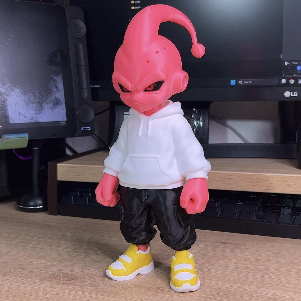 Majin Buu Fan Art (No Ams-Multipart) Dragon Ball