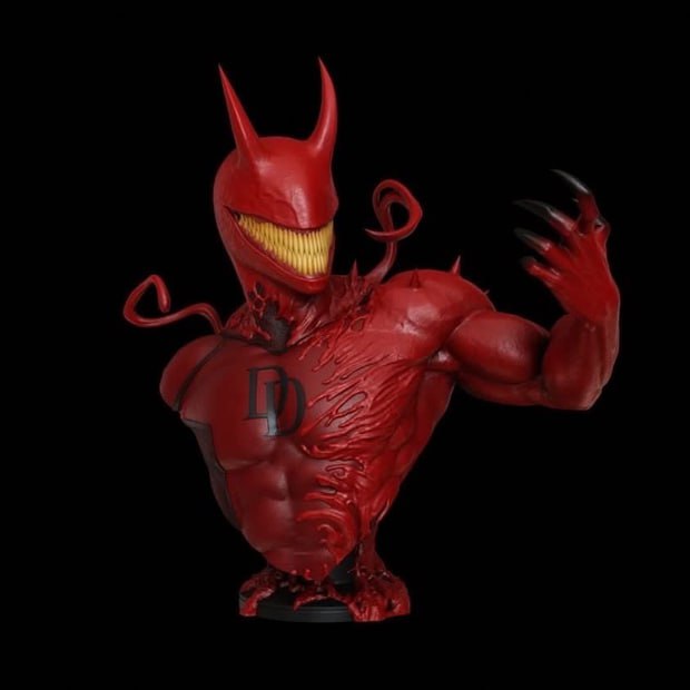 YoshStudios Carnage Daredevil Bust