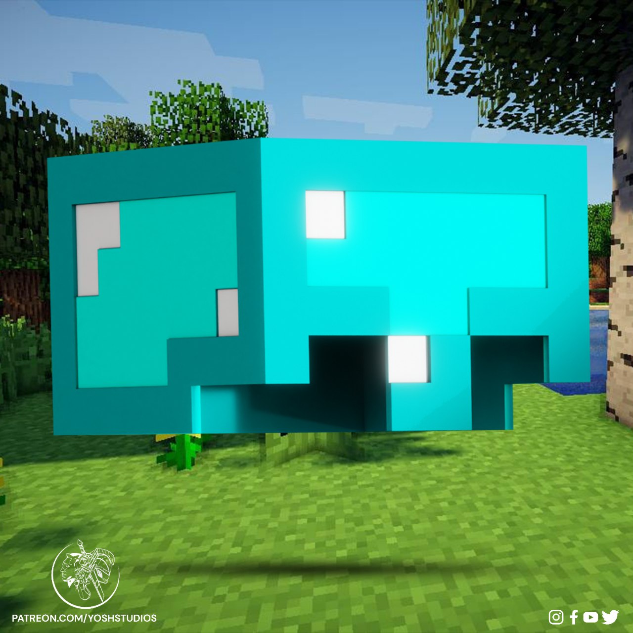 YoshStudios Minecraft Helmet