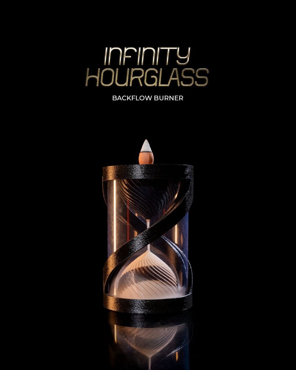 Infinity Hourglass Backflow Burner D6126743ce