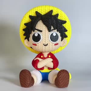 Whale3Dstudio- Luffy Knitted