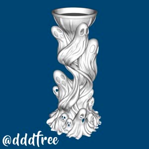 Ghost Candle Holder