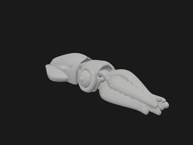 Update Flexi Factory Skeleton Mosasaurus