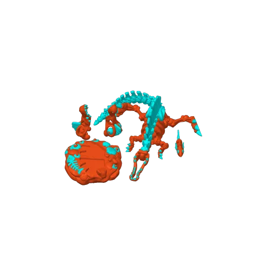 Flexi Factory Skeleton Spinosaurus