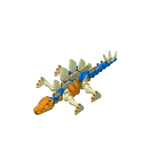 Flexi Factory Skeleton Stegosaurus