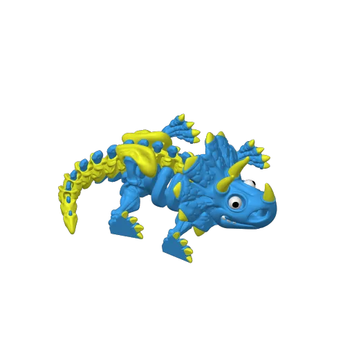 Flexi Factory Skeleton Triceratops