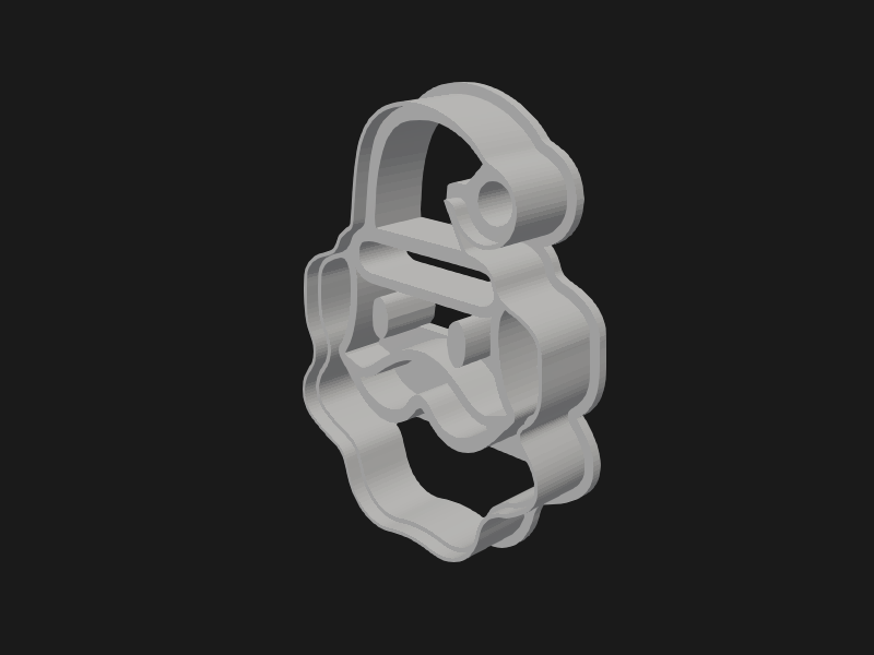 Santa Clause Cookie Cutter