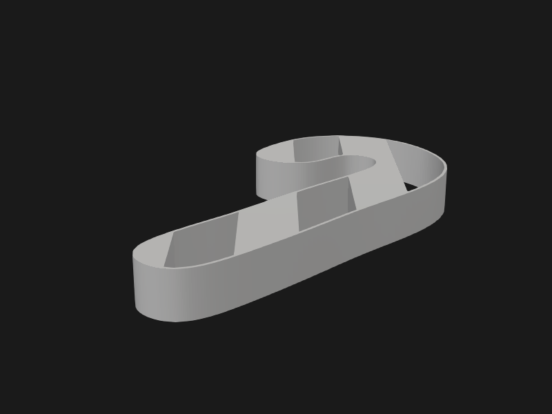 Christmas Cane Cookie Cutter
