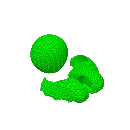 Yoshi Knitted Multipart