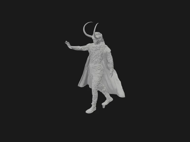 Wicked - Loki God Statue 410mm (One Piece)