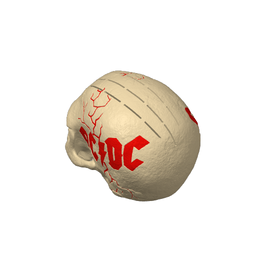 Hex3D ACDCSkullPickHolder