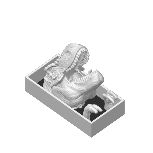 Jurassic Park T-Rex Book Nook
