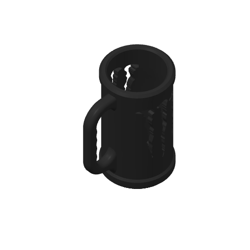 Monster Caneca Vasada Suporte Para Lata 473ml
