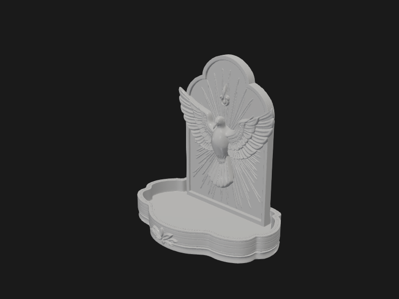 Meshy AI Dove On Cloud Trinket Box 1781296398 Texture