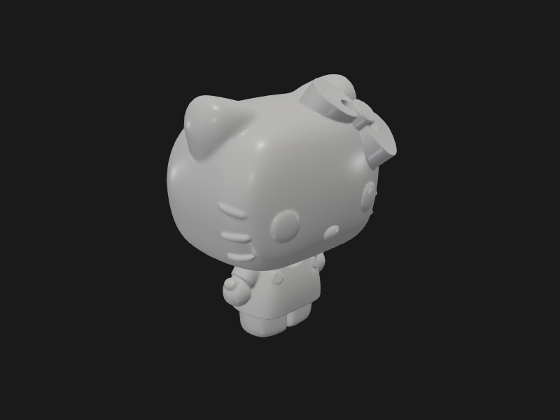 Hello Kitty Popfunko-1 Stl