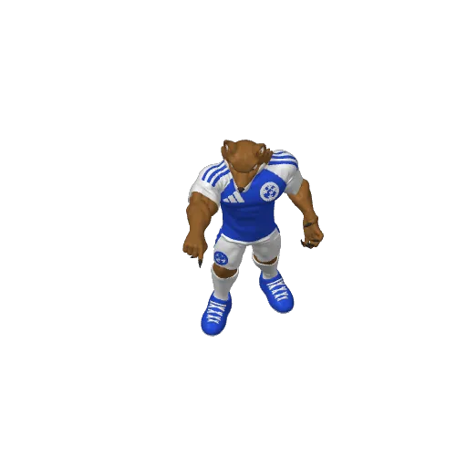 Mascote Cruzeiro Pronto 3mf