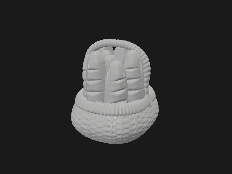 STL Miniatures - Fantasy Props - Bakery Props -