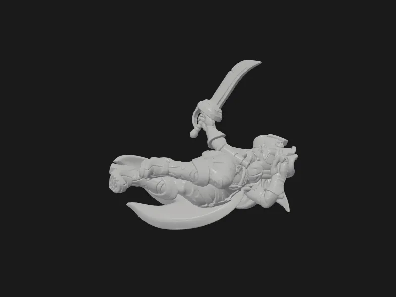 Twin Goddess Miniatures Bonnie Quarkstealer Goblin Space Pirate