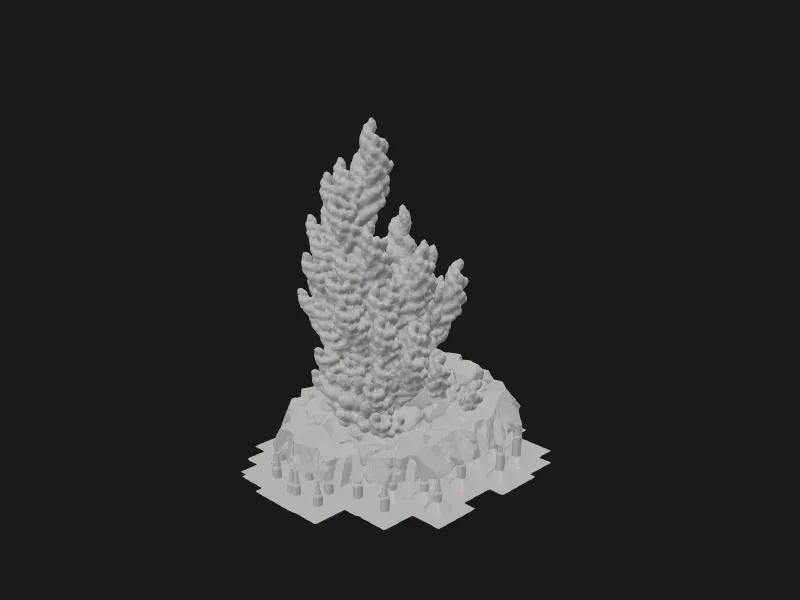 Majestic Twisted Anemones, Terrain