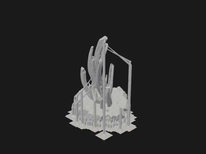 Martian Stalagmites ,Rock-Stone, Terrain