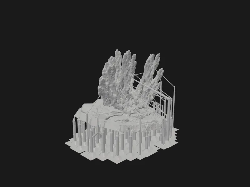 Venusian Corals, Reef, Underwater Plants, Terrain