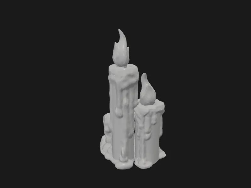 Candles, Basing Bits-Terrain, Unsupported Pre-Supported